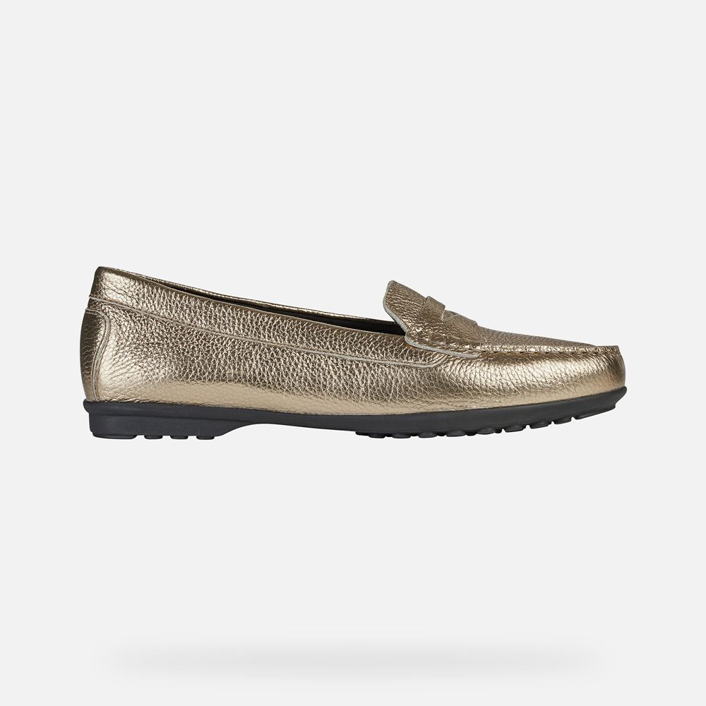Geox Bayan Loafers Altın - Elidia - LNT-397601